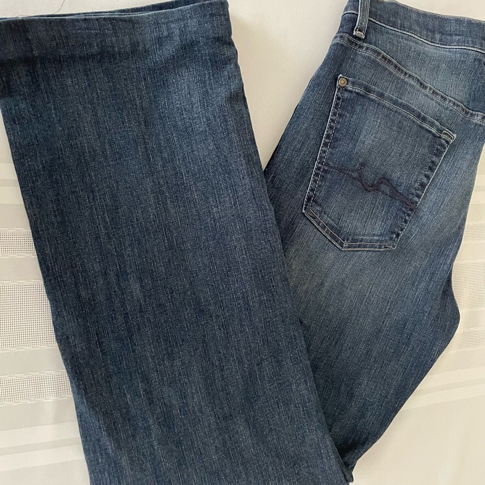 7’s Men’s Medium-Wash Relaxed Fit Jeams